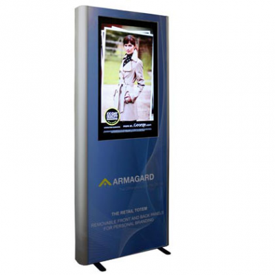 Digital signage reklame af Armagard