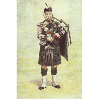 Bagpipe beslutningstagere som Peter Henderson (1851-1903) er en del af den rige historie af militære sækkepibe