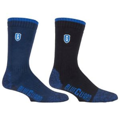 calcetines duraderos blueguard en dos colores diferentes