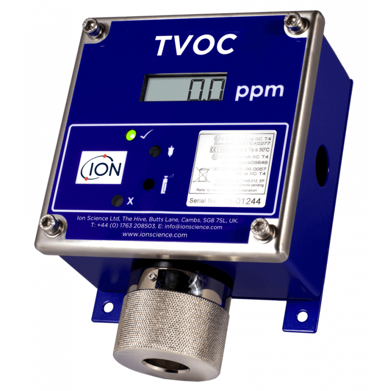 Tvoc El Detector De Gas Voc Fijo De Ion Science Ionscience Export
