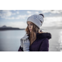 Guanti e cappello da donna alla moda dal fornitore leader di guanti termici.