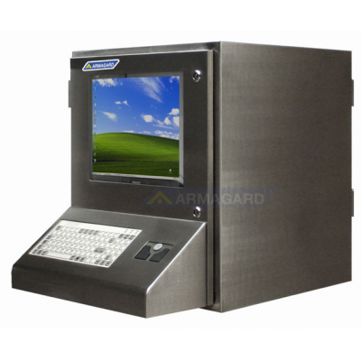 Custodia per PC in acciaio inox Armagard