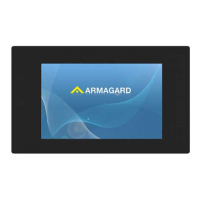 Display pubblicitario LCD dalla vista frontale di Armagard