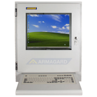 involucro per monitor LCD industriale di Armgard