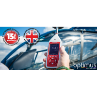 Optimus Green meter tahap bunyi dengan pengesanan nada