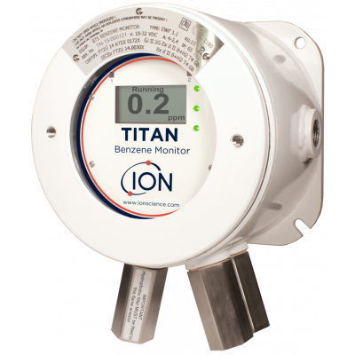 Titan, de benzine vaste gas detector