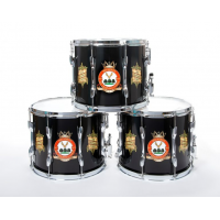 Aangepaste marching band drums van BBICO