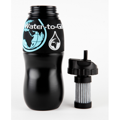 WatertoGo wandelende waterfilterfles